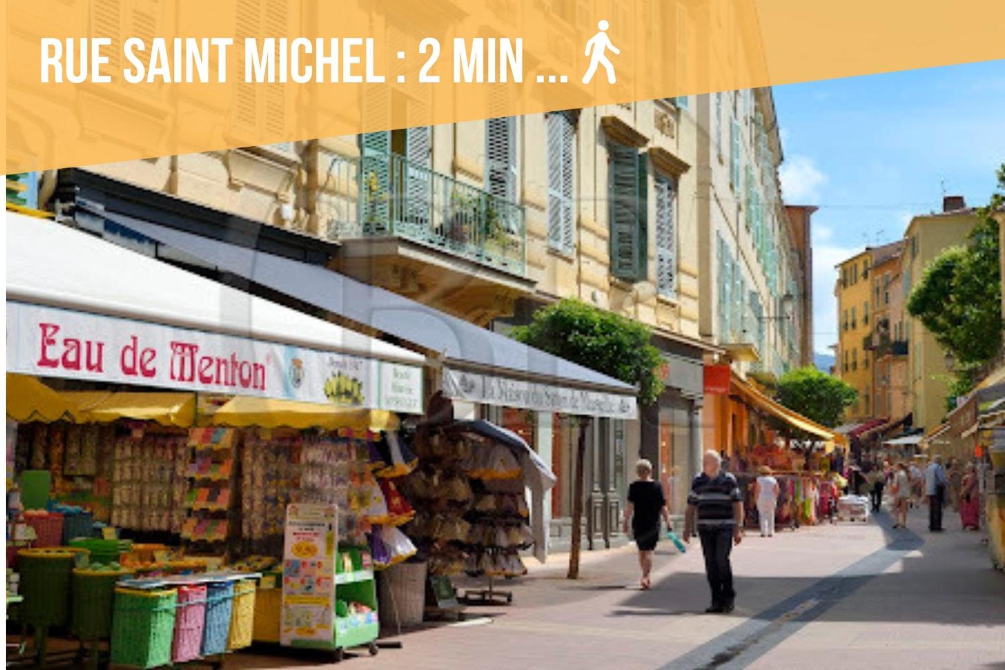 Ou Mentounasc - Duplex Vieille Ville Menton - Free Parking Buitenkant foto